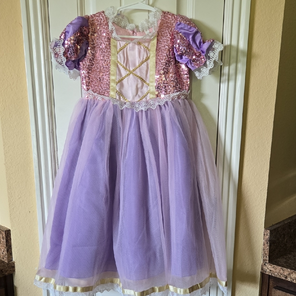 Purple and Pink Princess Costume for Kids